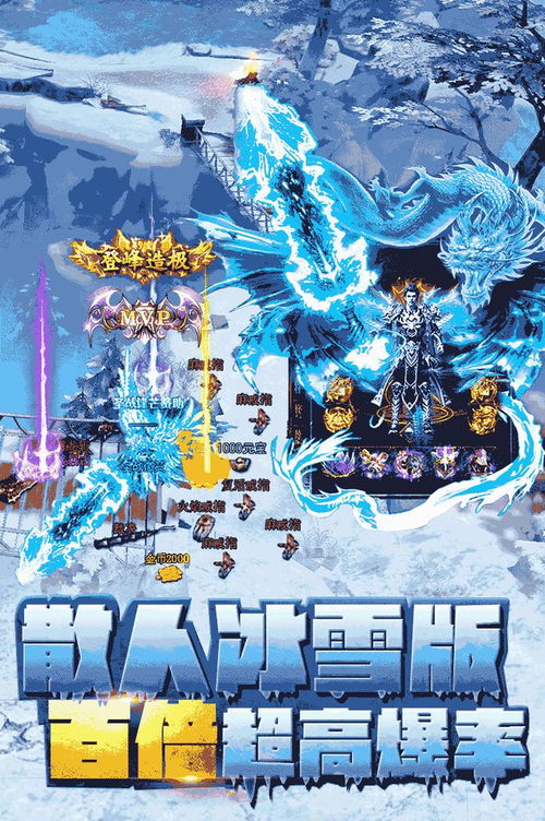 (冰雪传奇专区)冰雪传奇搬砖：雪域之下，磨砺铸就，重塑传奇之路